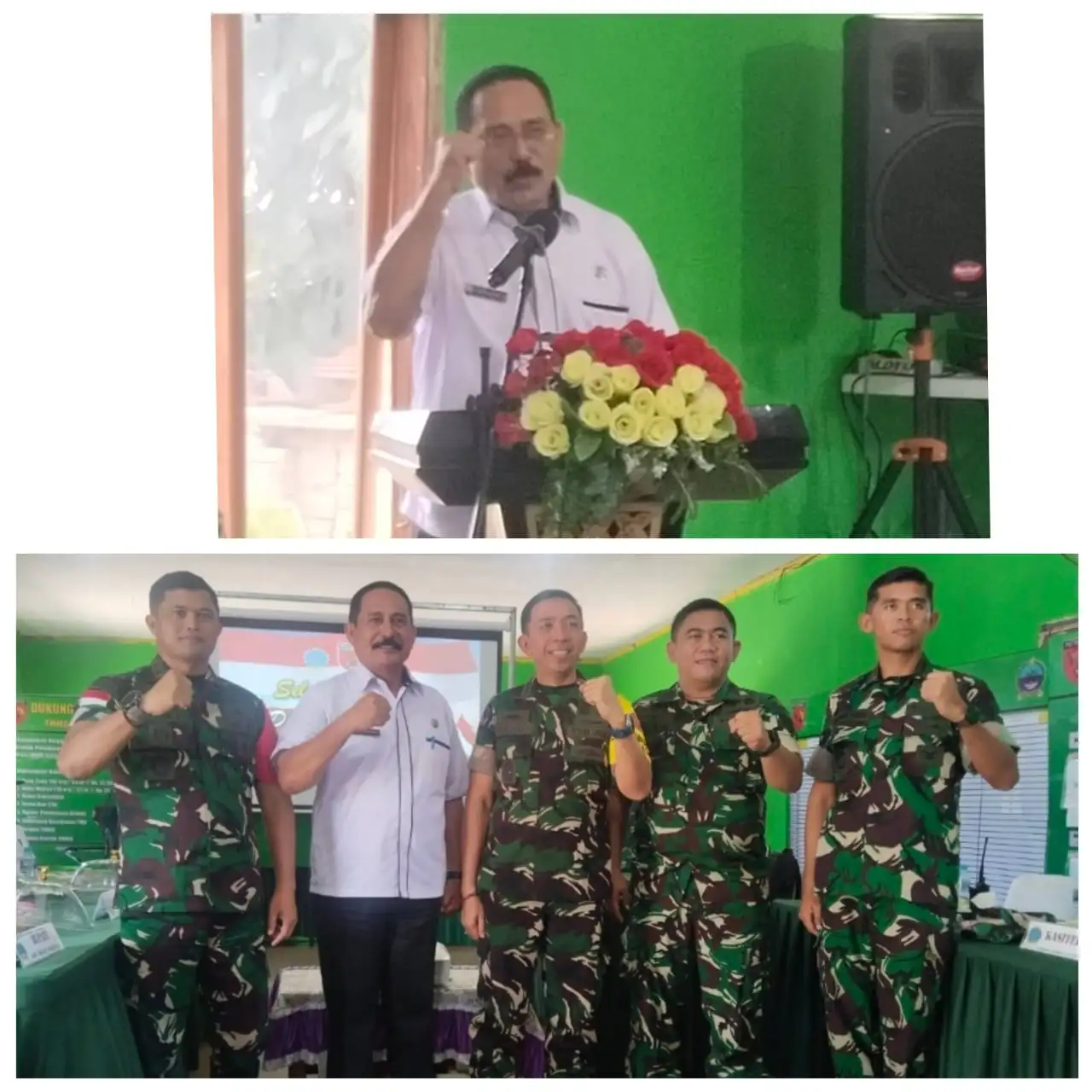 TMMD KE-128 DI MOAIN: PEMKAB MBD TEGASKAN SINERGI DAN GOTONG ROYONG JADI KUNCI PERCEPATAN PEMBANGUNAN DESA