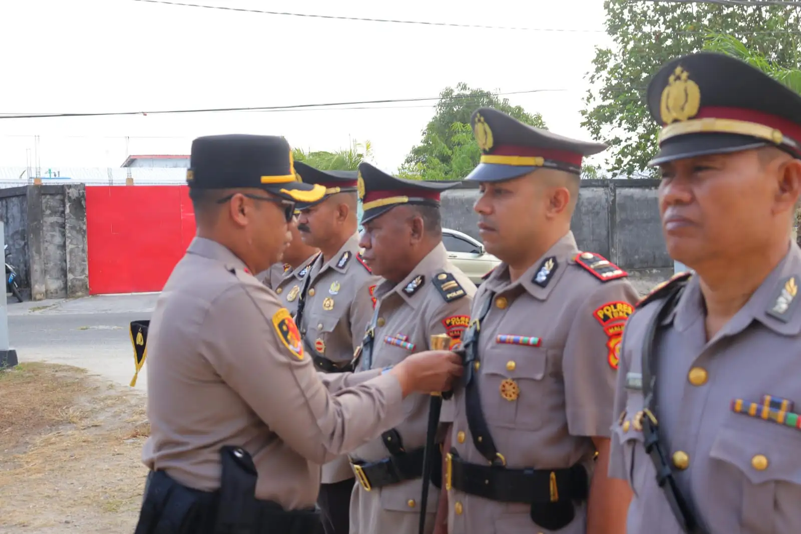 Sertijab Polres Maluku Tenggara, Kapolres Tekankan Integritas dan Pelayanan Humanis