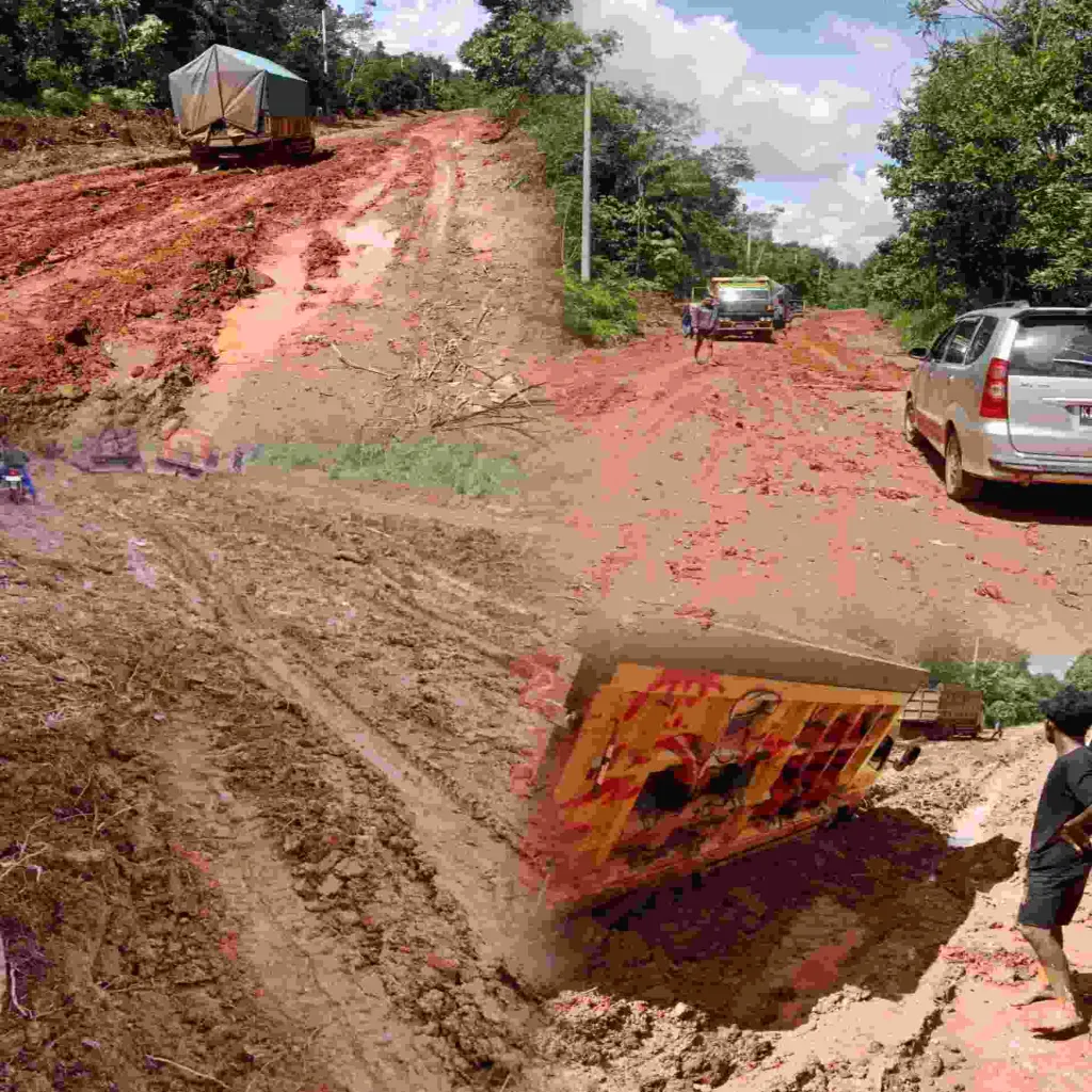 Tiga Desa Terisolasi: Jalan Provinsi di Ketapang Rusak Parah, Warga Menagih Tanggung Jawab Pemerintah