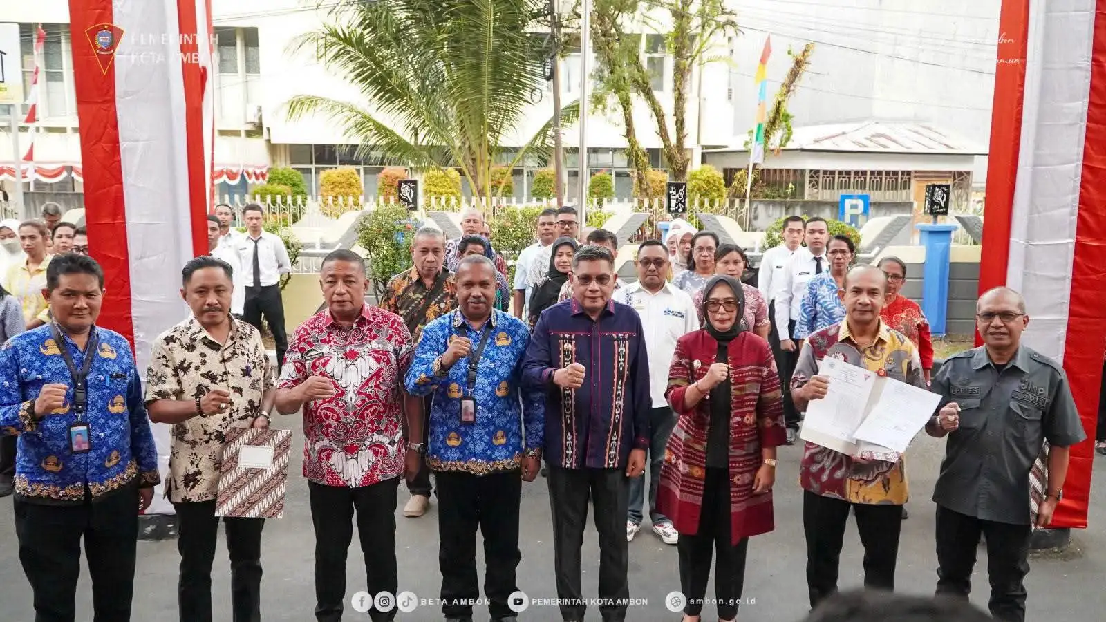 Bangun Kota Cerdas & Solusi Nyata, Pemkot Ambon Teken Kerja Sama Strategis dengan FST Unpatti