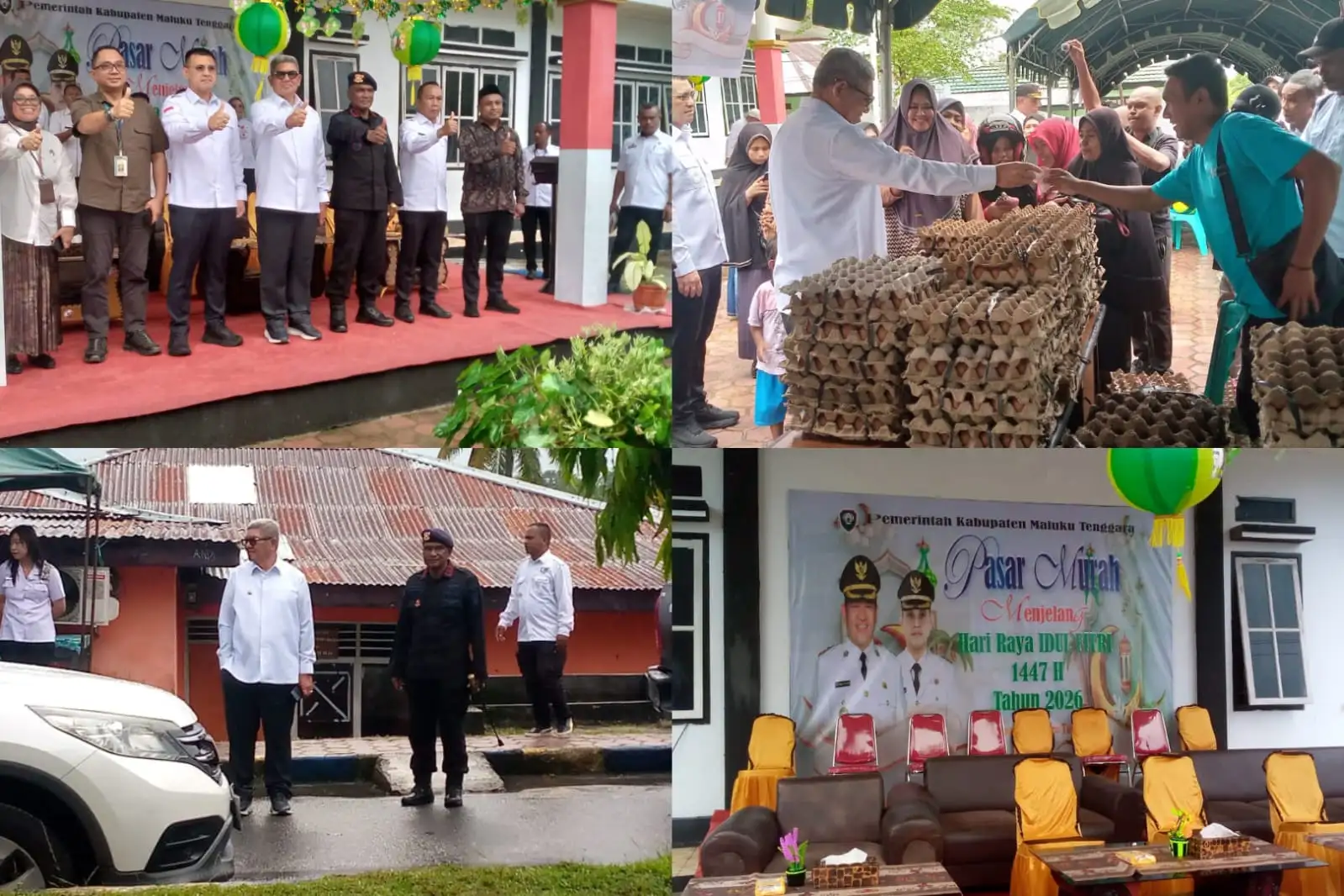 Pasar Murah Jelang Idul Fitri Digelar di Kei Kecil, Bupati Malra Peringatkan Penimbunan Sembako