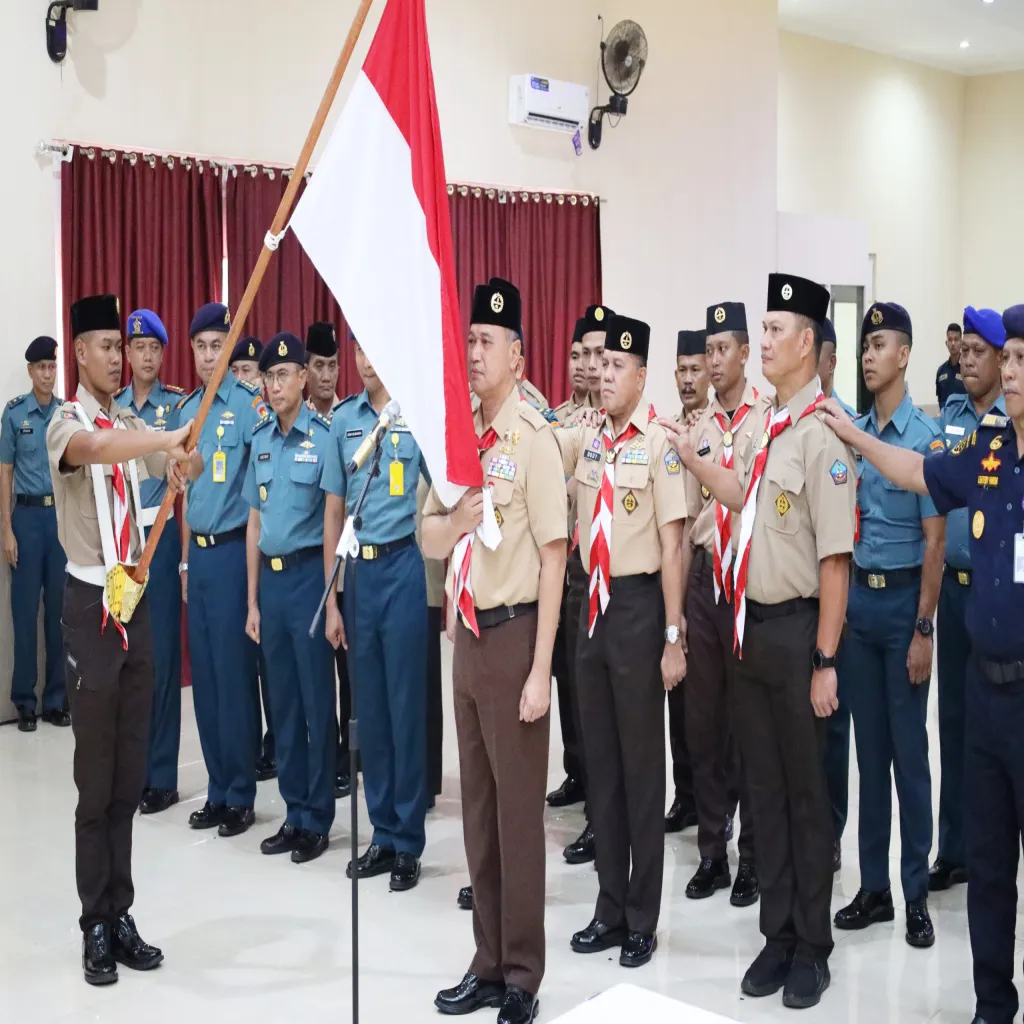 Dankodaeral IX Resmi Jabat Ketua Majelis Pembimbing Saka Bahari Maluku