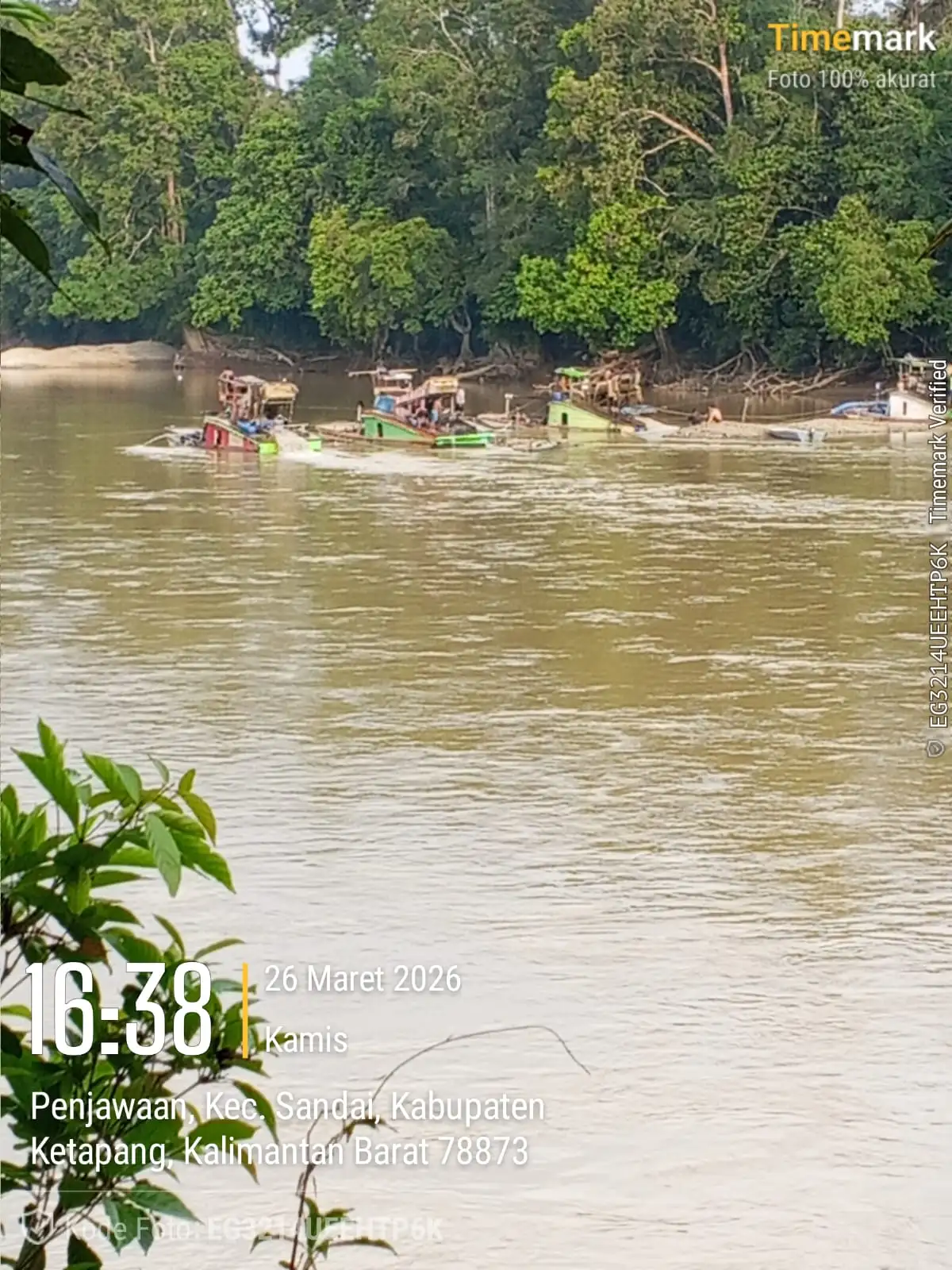 Tambang Emas Ilegal di Sungai Pawan Diduga Dibiarkan, Warga Desak Aparat Bertindak Tegas