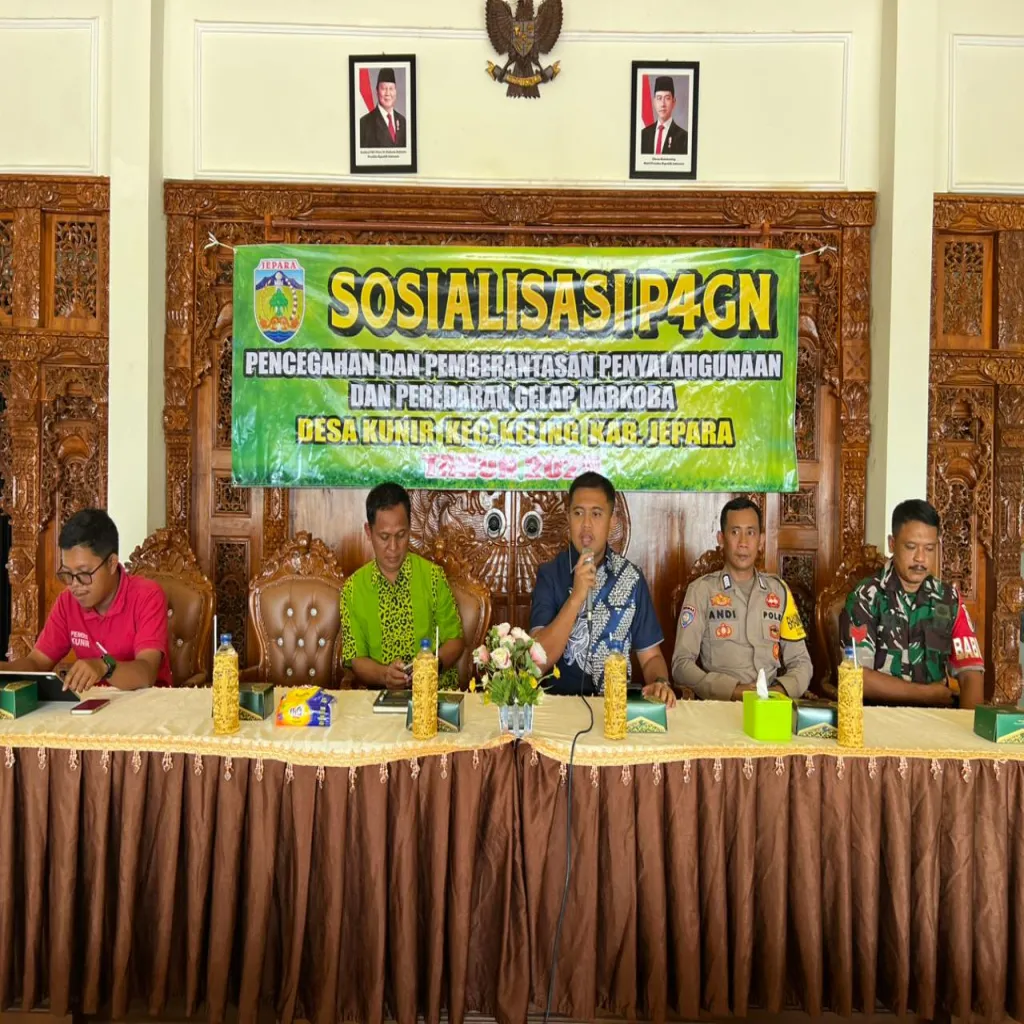 Polisi Gelar Sosialisasi P4GN, Cegah Penyalahgunaan Narkoba di Keling Jepara