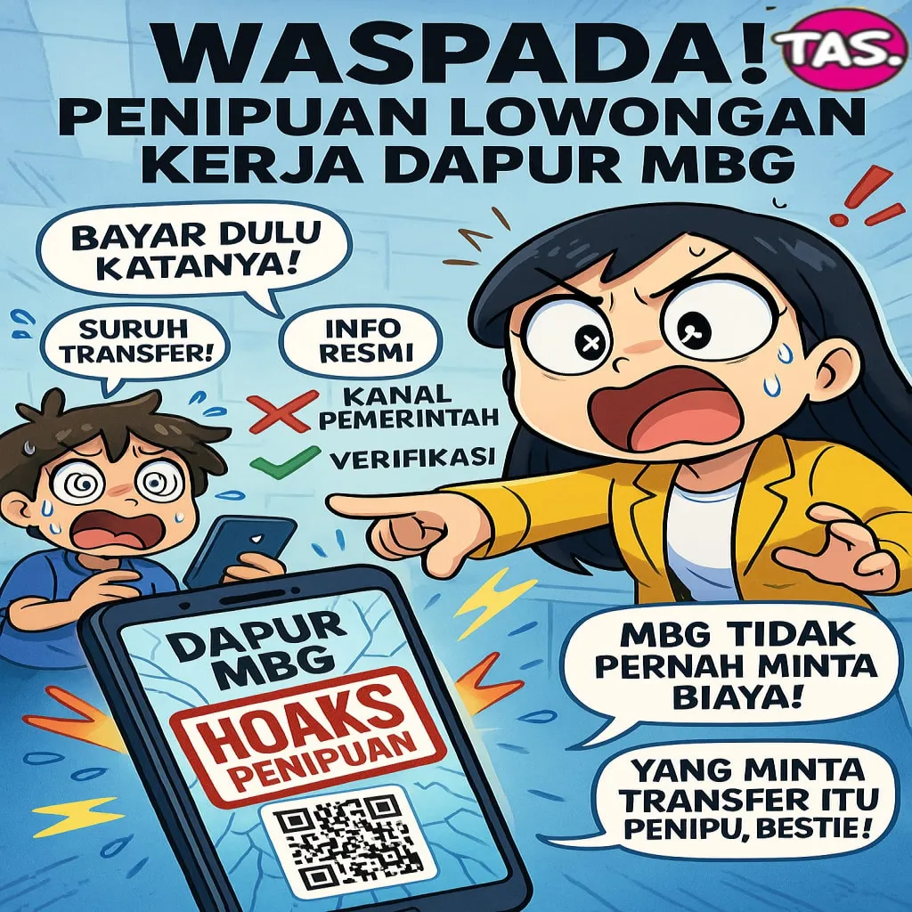 Waspada Penipuan Lowongan Kerja Dapur MBG, Masyarakat Diminta Tidak Mudah Percaya
