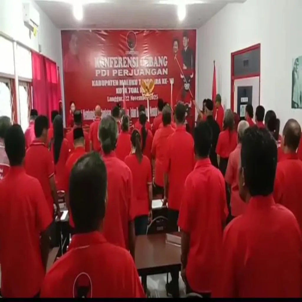 Stepanus Layanan Kembali Pimpin DPC PDI Perjuangan Maluku Tenggara Periode 2025–2030