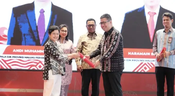 OJK Kukuhkan Haramain Billady Sebagai Kepala Perwakilan Maluku: Fokus Percepat Akses Keuangan dan Dukung Ekonomi Daerah