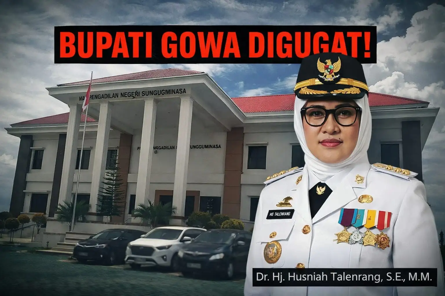 Gugatan Perdata Seret Nama Bupati Gowa, Perkara 43/Pdt.P.Sgm Mulai Disorot Publik