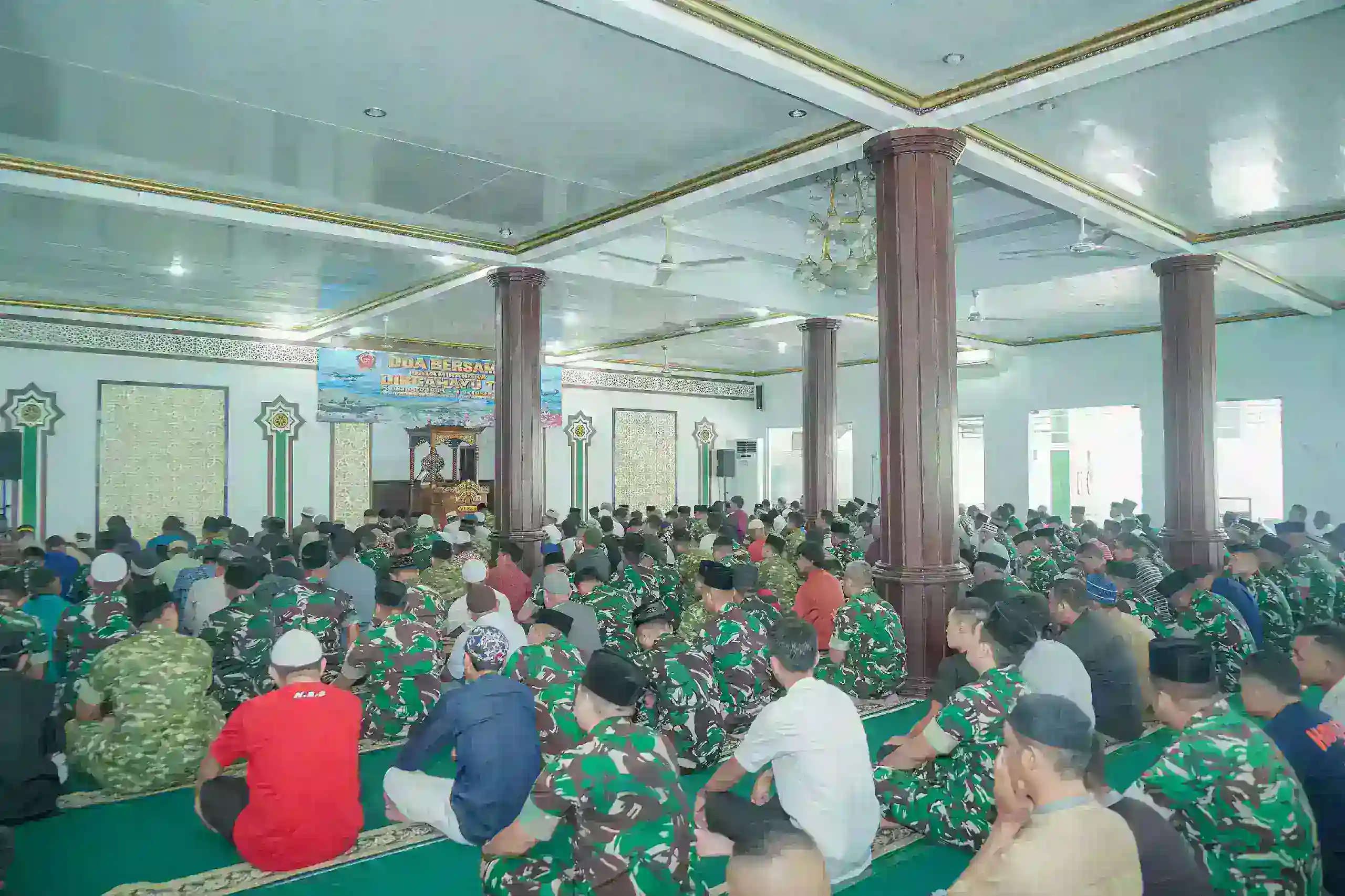 Memperkuat Spiritual dan Kebersamaan, Prajurit Kodam XV/Pattimura Doa Bersama Jelang HUT ke-81 TNI