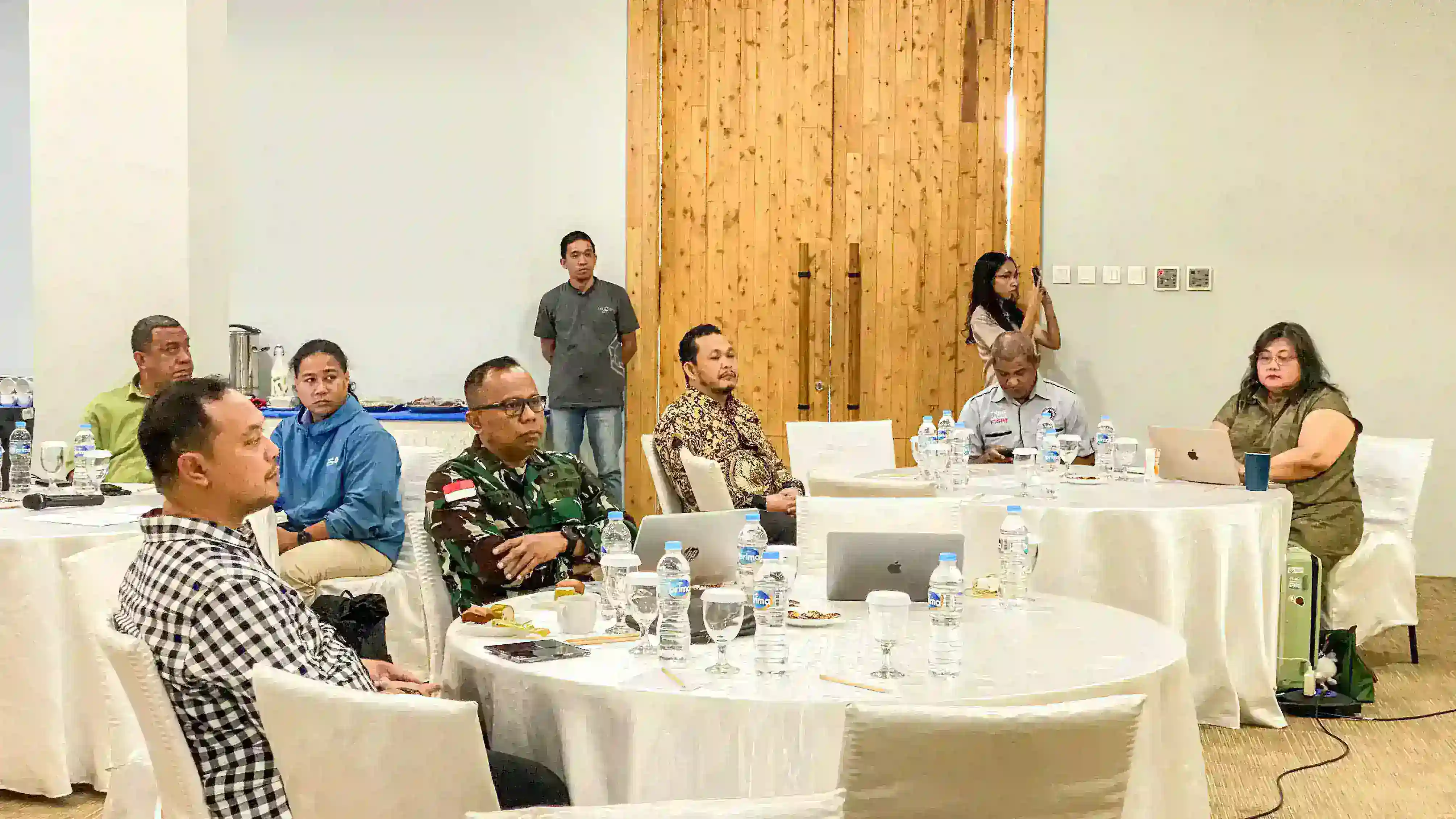 Asrena Kodaeral IX Hadiri Lokakarya Penataan Ruang Laut, Dorong Sinkronisasi Pertahanan dan Pembangunan Maluku