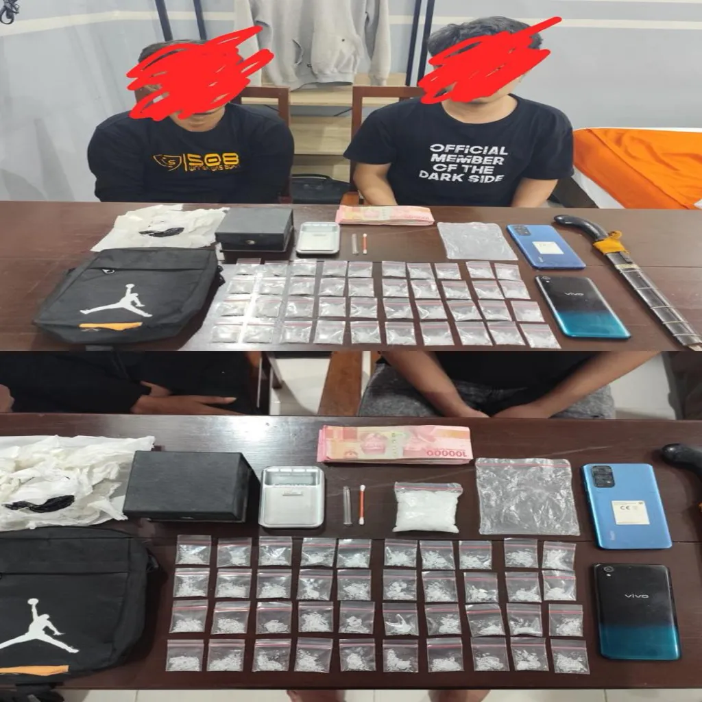 Satresnarkoba Polres Sorong Bongkar Sindikat Sabu, 85,37 Gram Diamankan dari Dua Tersangka