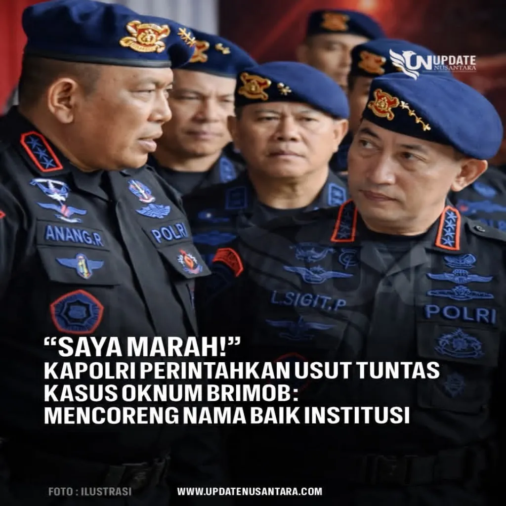 Kapolri Murka atas Dugaan Penganiayaan Pelajar di Tual: “Ini Menodai Marwah Brimob”