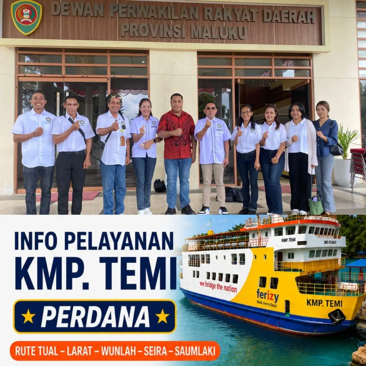 Wakil Ketua I STTIMASS Apresiasi Perjuangan Ketua DPRD Maluku untuk Wuarlabobar: Akses Transportasi Dibuka, Harapan Pendidikan Kian Terbuka