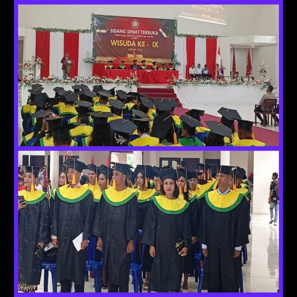 STIMASS Saumlaki Gelar Sidang Senat Terbuka, 45 Wisudawan Resmi Diwisuda