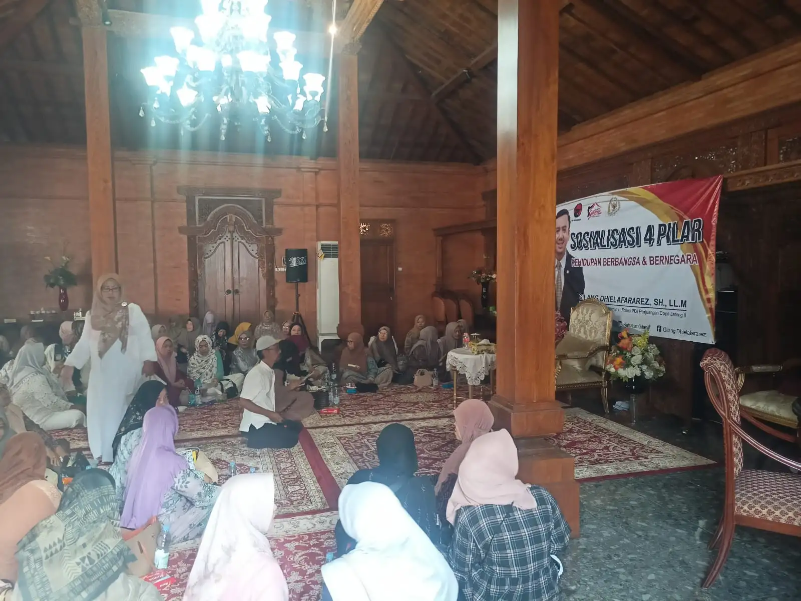 Sosialisasi 4 Pilar kebangsaan Bernegara Oleh Gilang Dhielafararez
