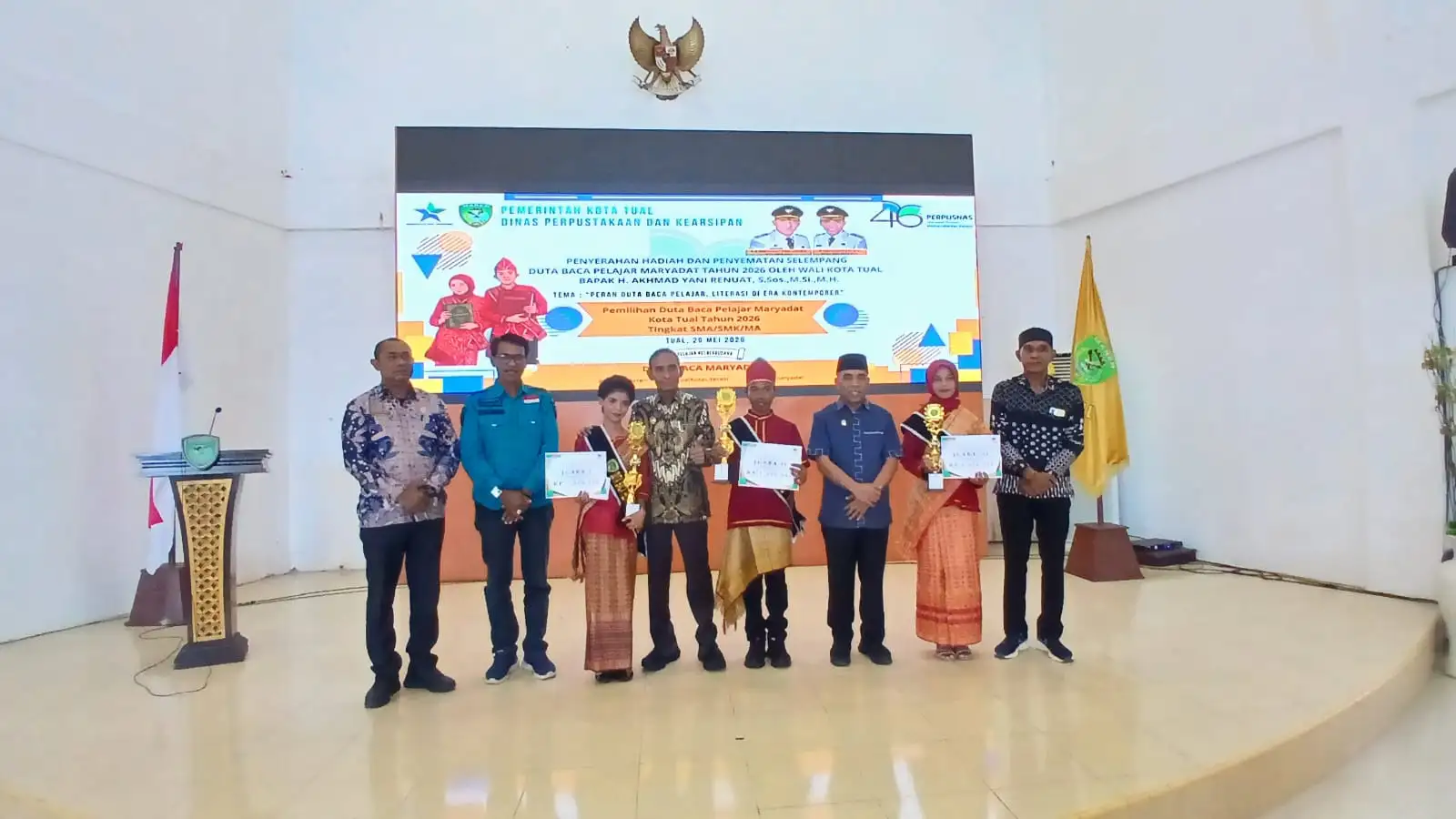 Iqra di Tengah Era Digital”: Wali Kota Tual Serukan Revolusi Literasi untuk Selamatkan Generasi Muda