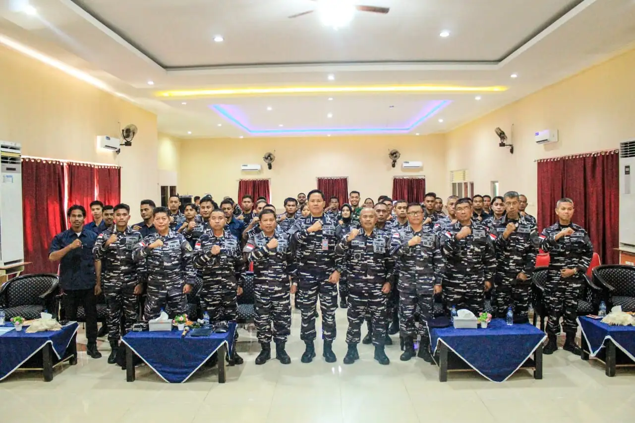 Tingkatkan Security Awareness, Kodaeral IX Gelar Sosialisasi Siber dan Keamanan Informasi TNI AL 2026