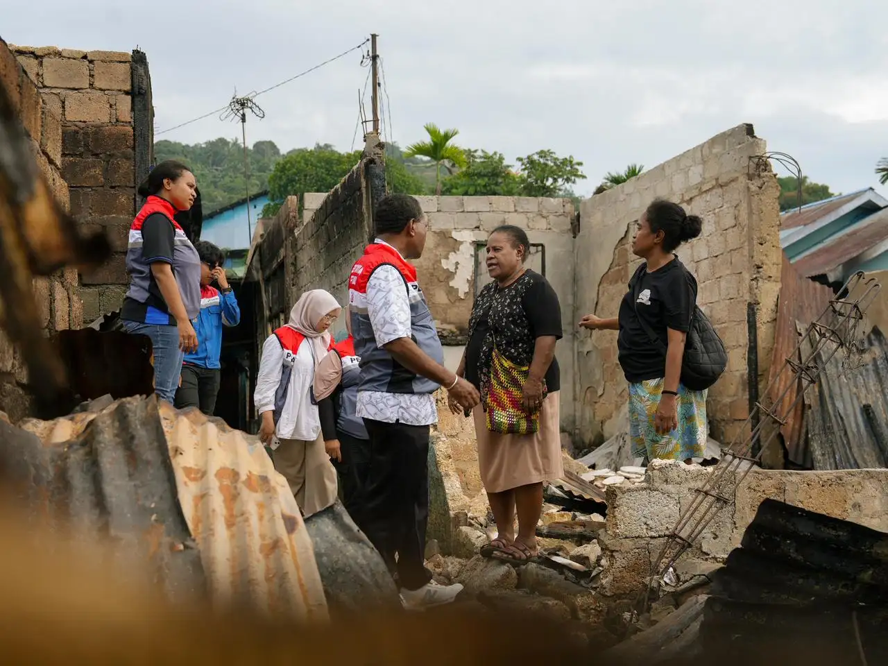 Pertamina Patra Niaga Salurkan Bantuan Bagi Masyarakat Terdampak Kebakaran di Jayapura