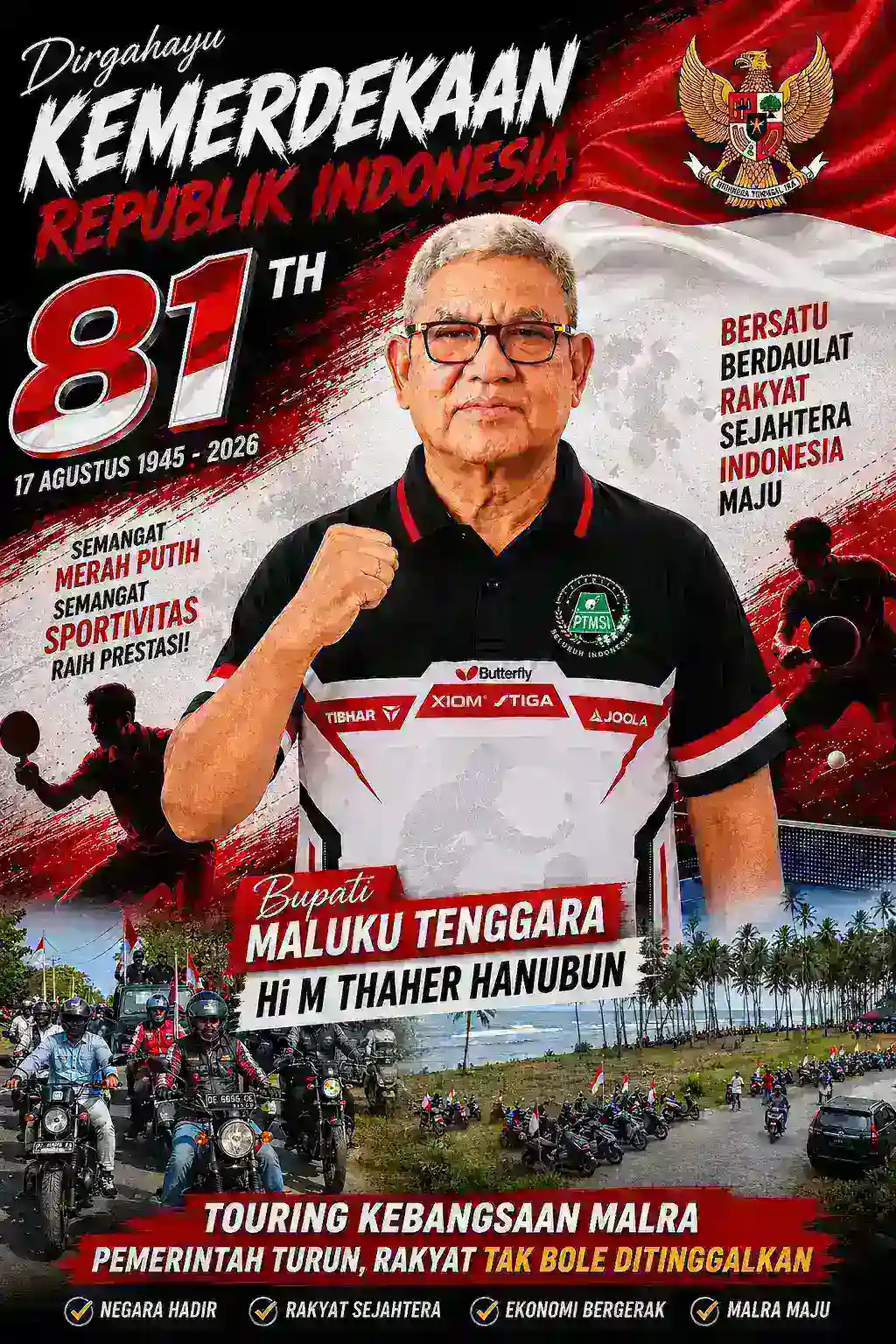 Touring Kebangsaan Malra: Thaher Hanubun Tegaskan Negara Tak Boleh Absen dari Ohoi