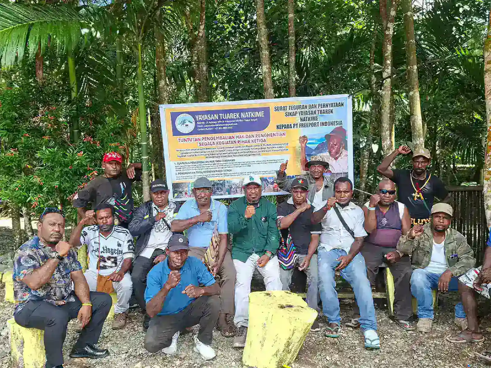 YAYASAN TUAREK LAWAN KLAIM SEPIHAK SOAL BESI TUA PTFI: “JANGAN PUTARBALIKKAN FAKTA ADAT”
