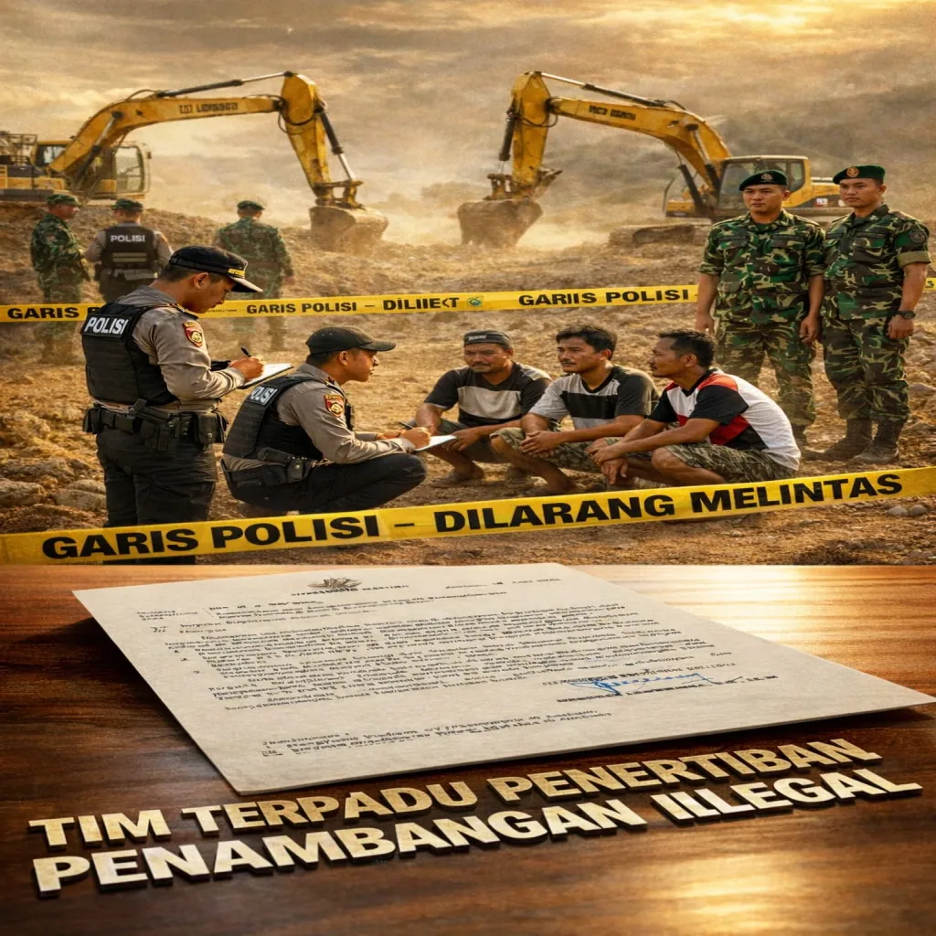 Tepis Isu Miring, Kodam XV/Pattimura Pastikan TNI Tegak Lurus Dukung Kepolisian Tertibkan Gunung Botak