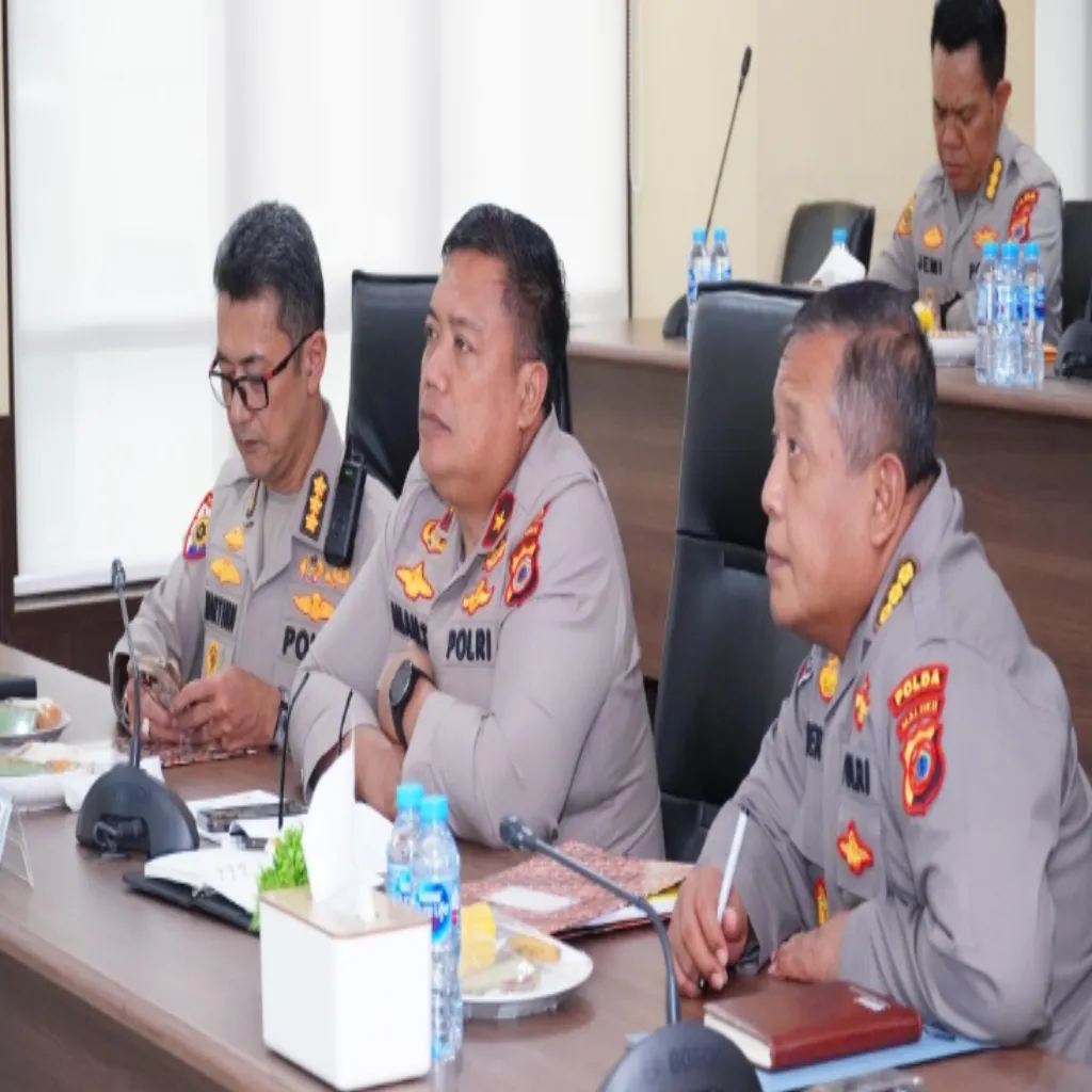 Evaluasi Program Polri Triwulan III, Polda Maluku Komitmen Tingkatkan Pelayanan Masyarakat