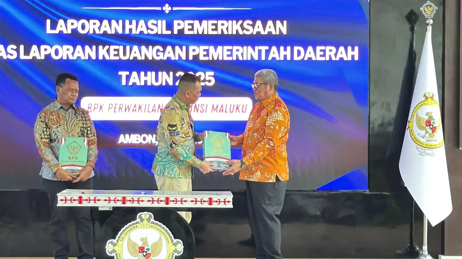 Di Era Taher Hanubun,Malra Pertahankan WTP ke 11 Berturut-Turut