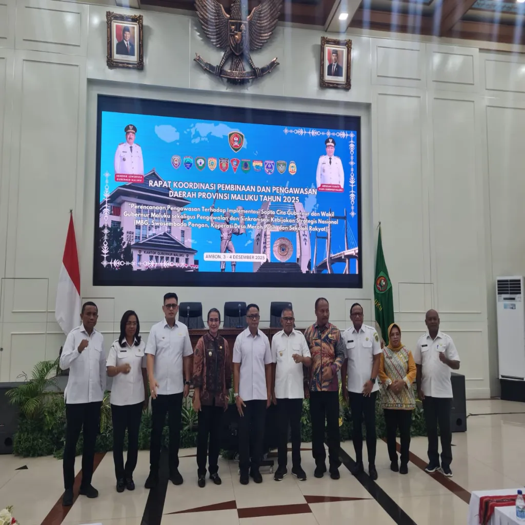 Wabup Maluku Tenggara Tegaskan Pengawasan Harus Diperketat, Desak Sinkronisasi Program Daerah dalam Rakor Provinsi Maluku 2025