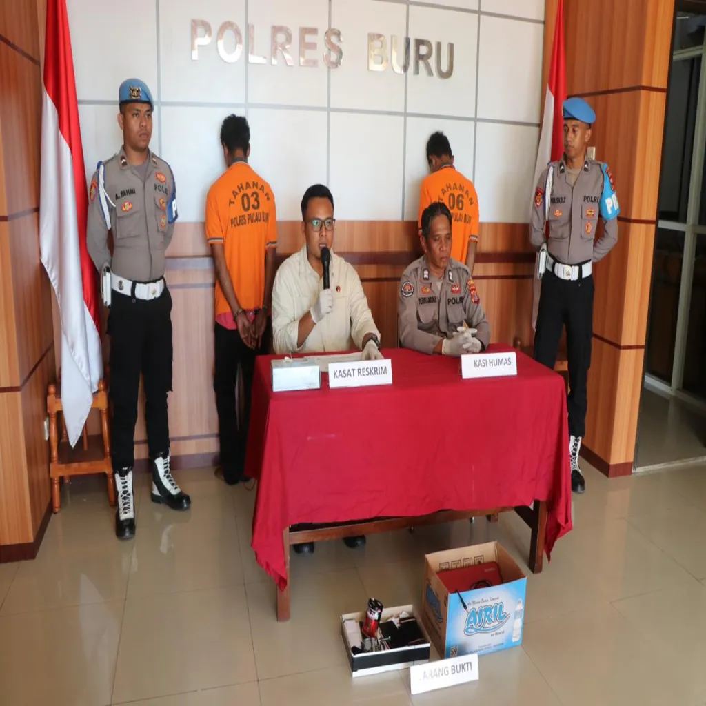 Satreskrim Polres Buru Tangkap Pelaku Pembunuhan di Jalan Raya Desa Dava – Wamsait
