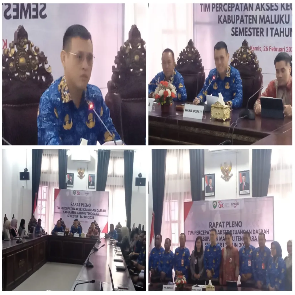 Pemkab Malra Gelar Rapat Pleno TPAKD Semester I 2026, OJK Ungkap Tantangan Inklusi Keuangan Masih 80 Persen