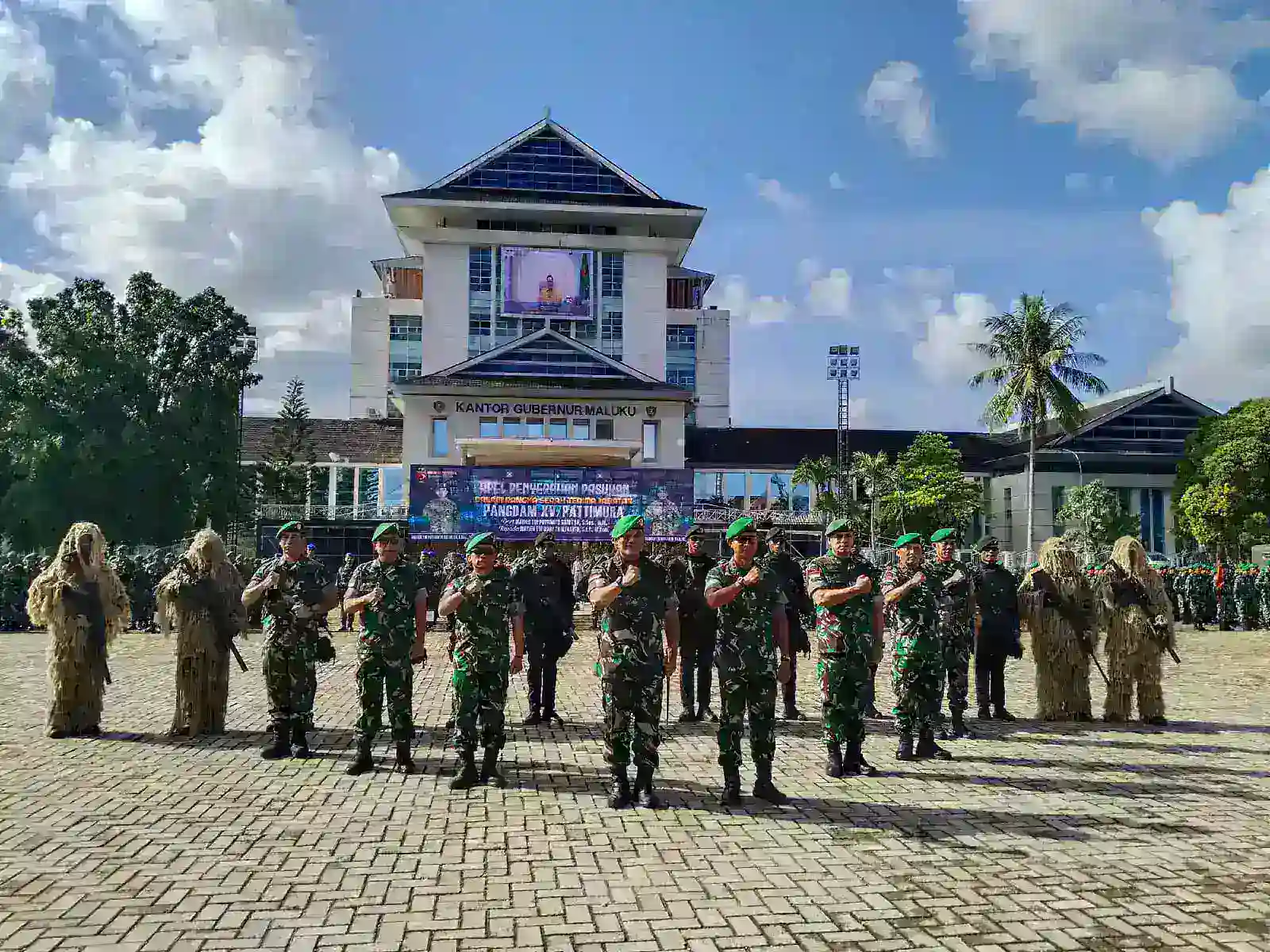 Estafet Kepemimpinan di Kodam XV/Pattimura: Mayjen Gatot Pamit, Mayjen Dody Siap Bertugas