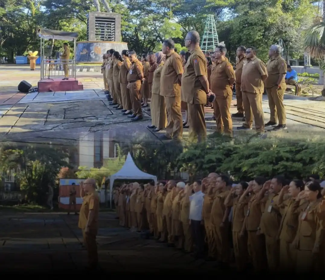 KEMBALI BEKERJA PASCA LEBARAN, WALI KOTA  AMBON BODEWIN WATTIMENA: KINERJA ASN TETAP OPTIMAL