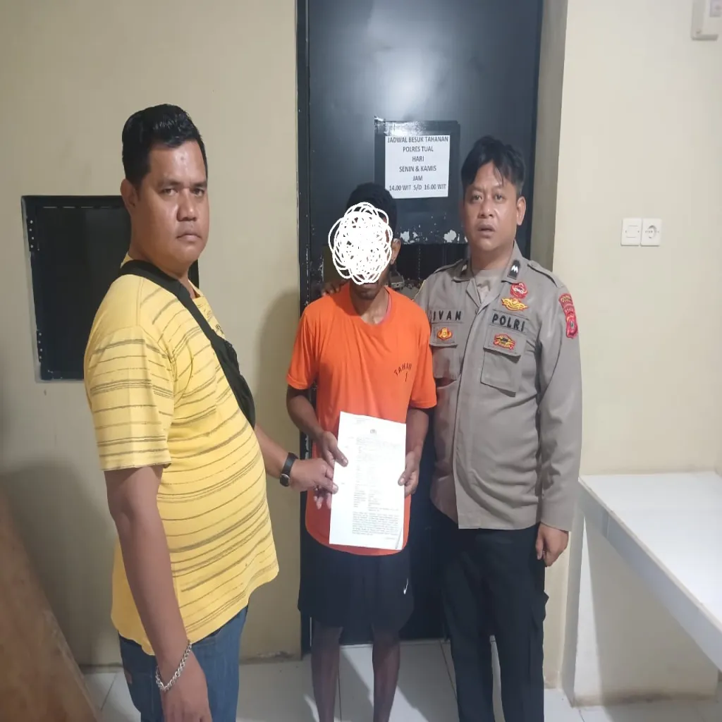 Kurang dari Sehari, Polres Tual Ringkus Pelaku Penikaman Pelajar SMP di Pasar Tual