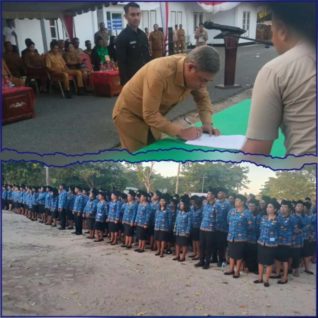 1.827 PPPK Dilantik, Bupati Benyamin Thomas Noach Tegaskan Era Baru Birokrasi Maluku Barat Daya