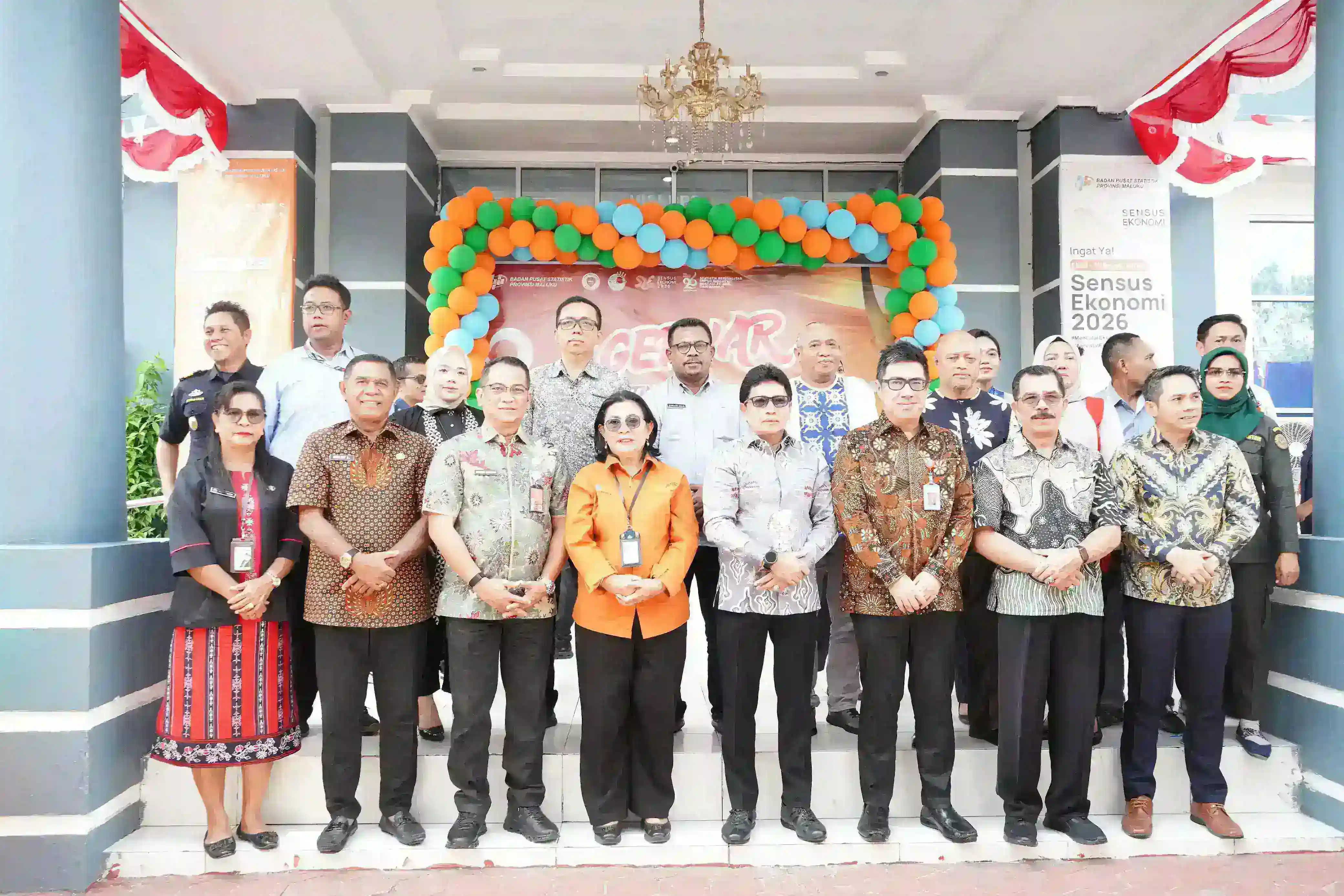 Peringati Hari Statistik Nasional 2026, Sekda Maluku Buka Gebyar Penguatan Literasi Sensus Ekonomi 2026