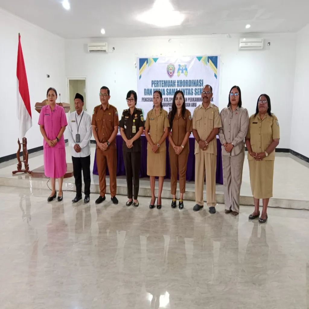 Cegah KTP, KTA, TPPO di Aru, Pemkab Aru kerjasama Lintas Sektoral gelar sosialisasi