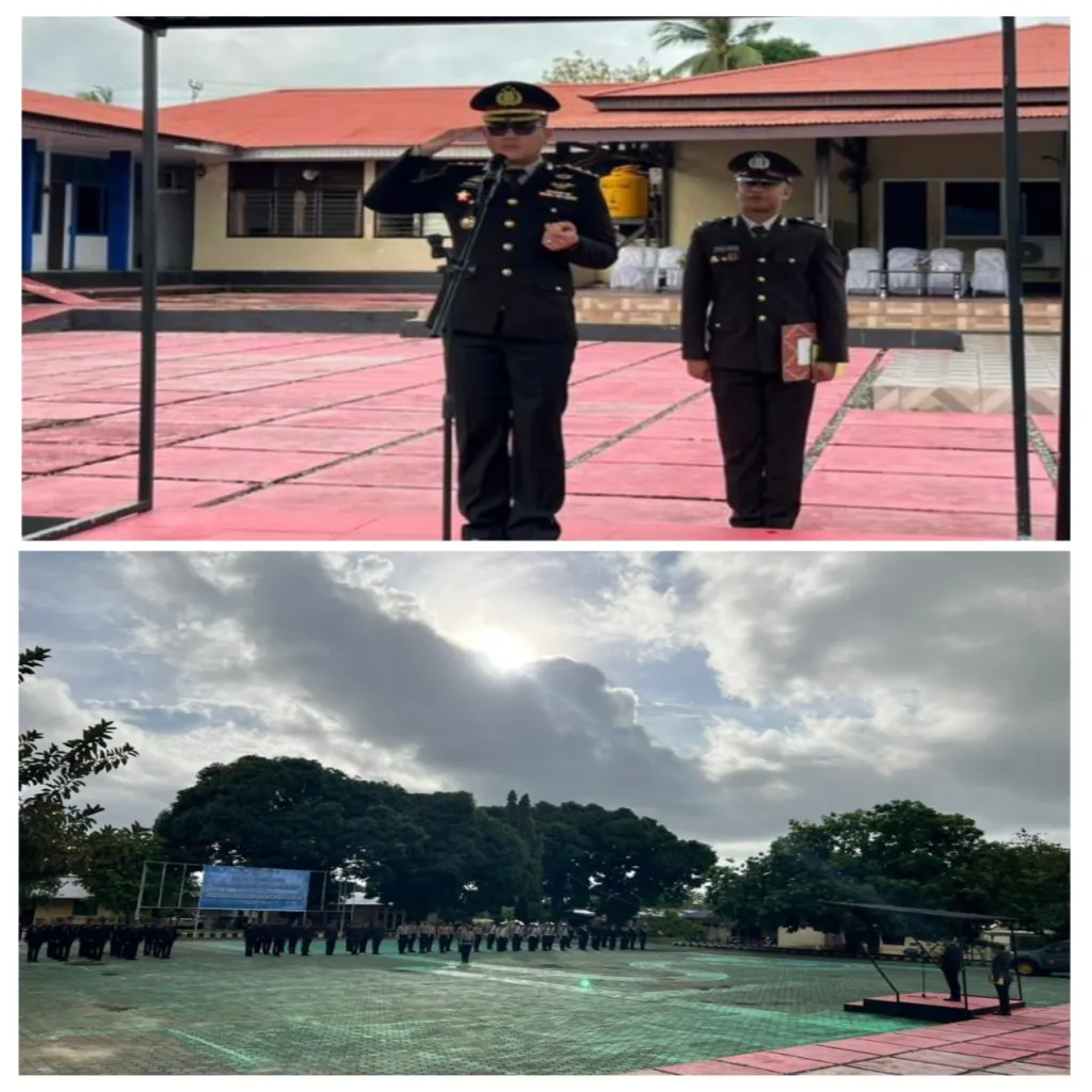 Kapolres Tual Pimpin Upacara Hari Bela Negara ke-77 Tahun 2025.