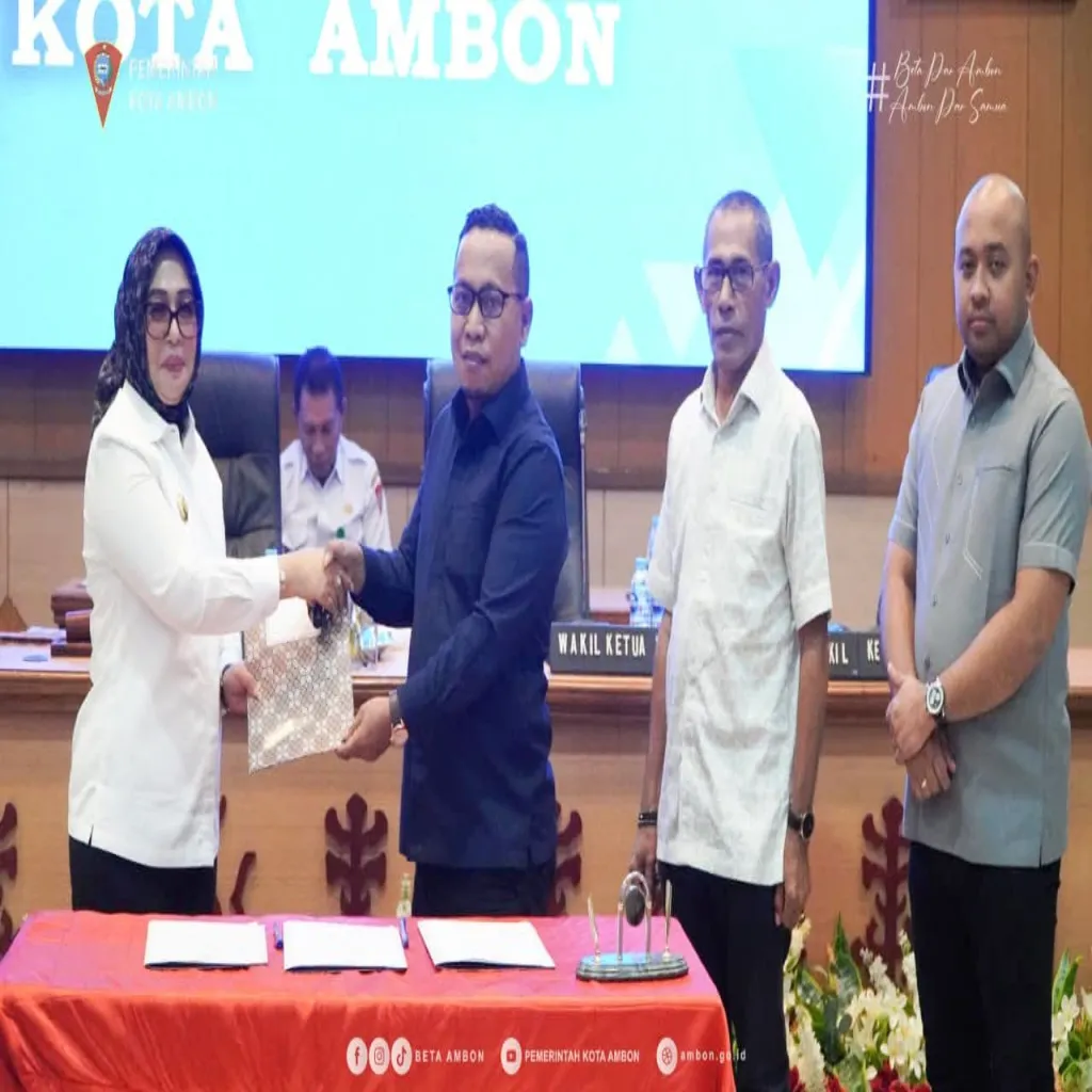 DPRD Ambon Gelar Rapat Paripurna, Tetapkan 5 Perda