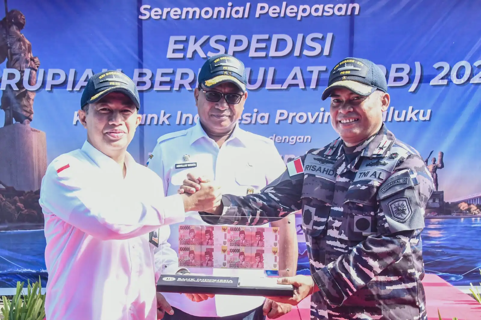 Ekspedisi Rupiah Berdaulat 2026, Bank Indonesi Gandeng TNl AL Edarkan Uang Rupiah di Daerah 3 T Wilayah Maluku