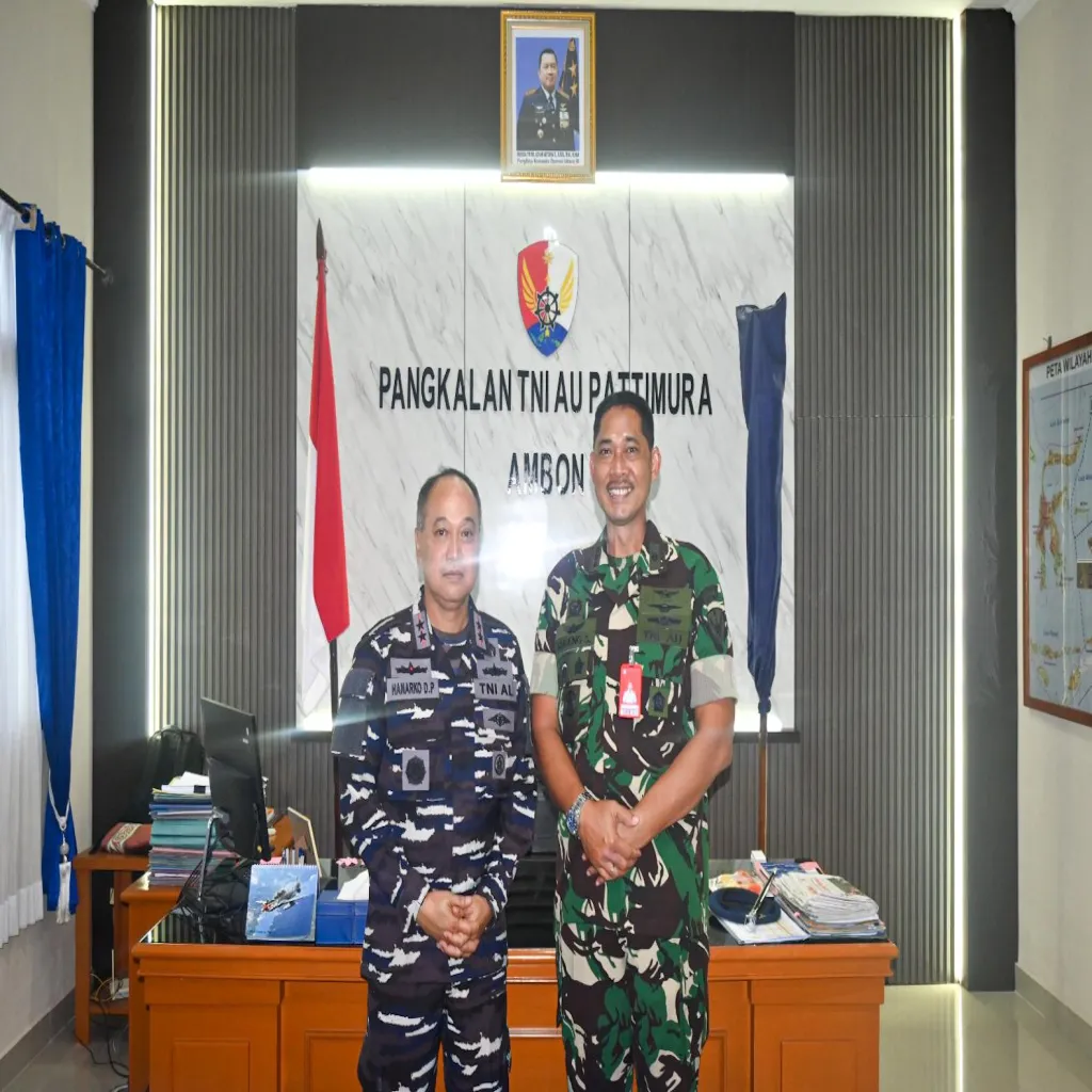 DANKODAERAL IX AMBON LAKSANAKAN COURTESY CALL KE LANUD PATTIMURA 