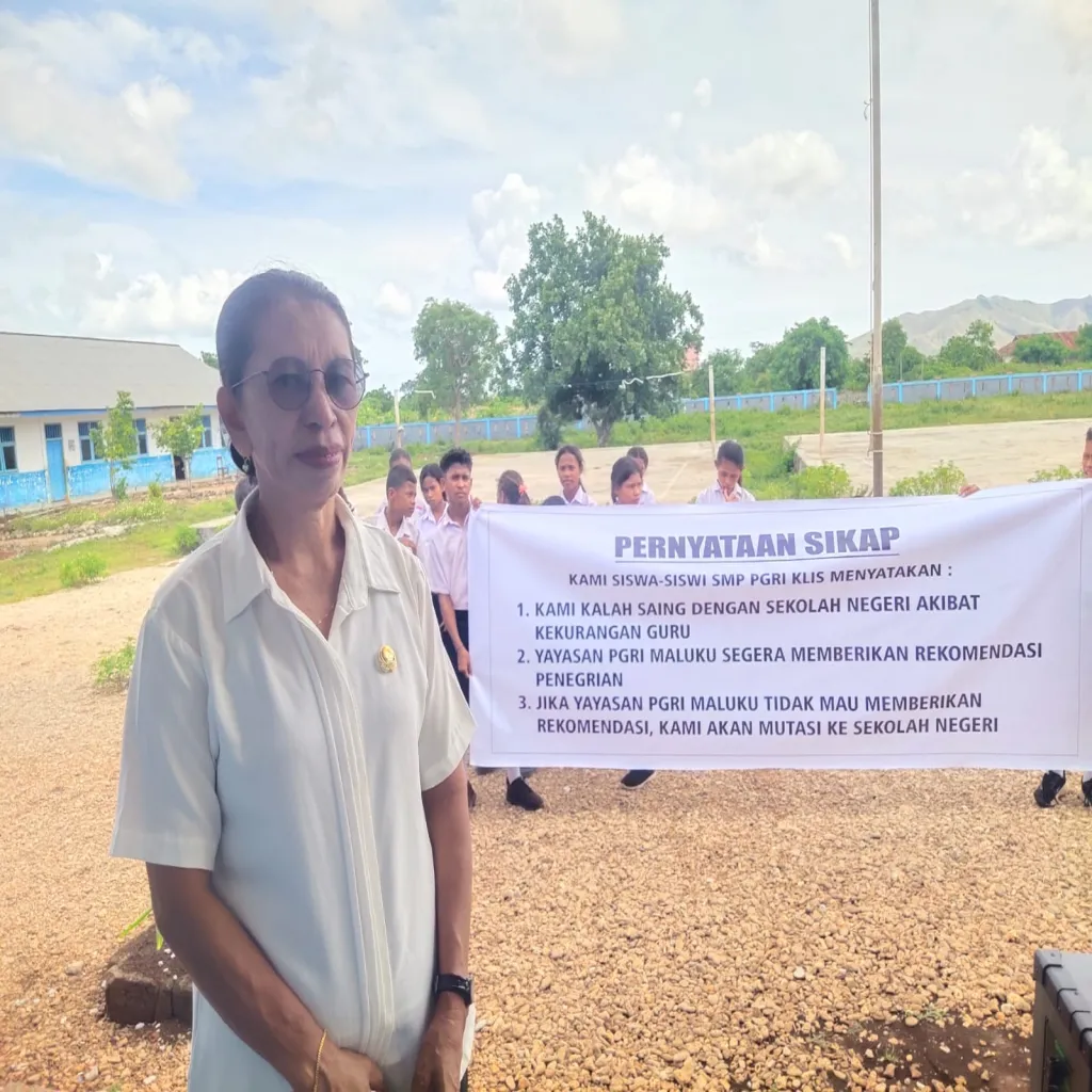 Ratusan Siswa SMP PGRI Klis Demo, Tuntut Sekolah Dinegerikan dan Fasilitas Pendidikan Layak