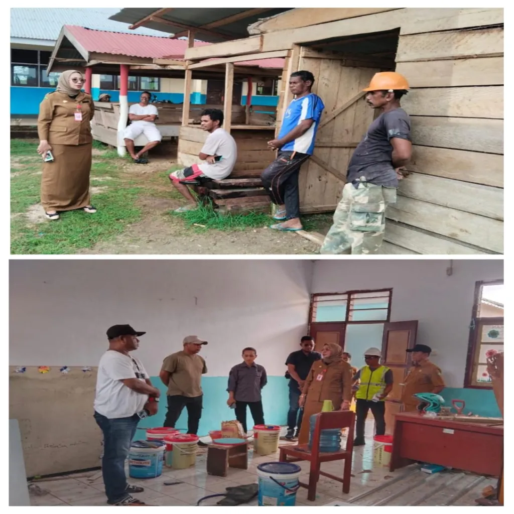 Plt Kepala Dinas Pendidikan Maluku Tenggara Tinjau Pekerjaan Fisik 2025 dan Matangkan Program Pendidikan 2026