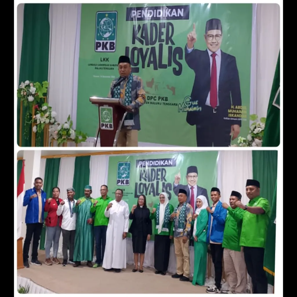 Sekda Kab Maluku Tenggara, Wakili Bupati Haji Thaher Hanubun Buka Pendidikan Kader Loyalis PKB 2025
