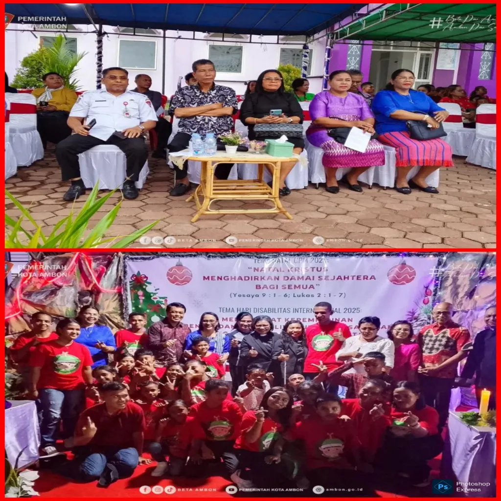 399 Penyandang Disabilitas Rayakan Natal Bersama GPM : Damai Kristus Menguatkan, Disabilitas Bukan Batasan