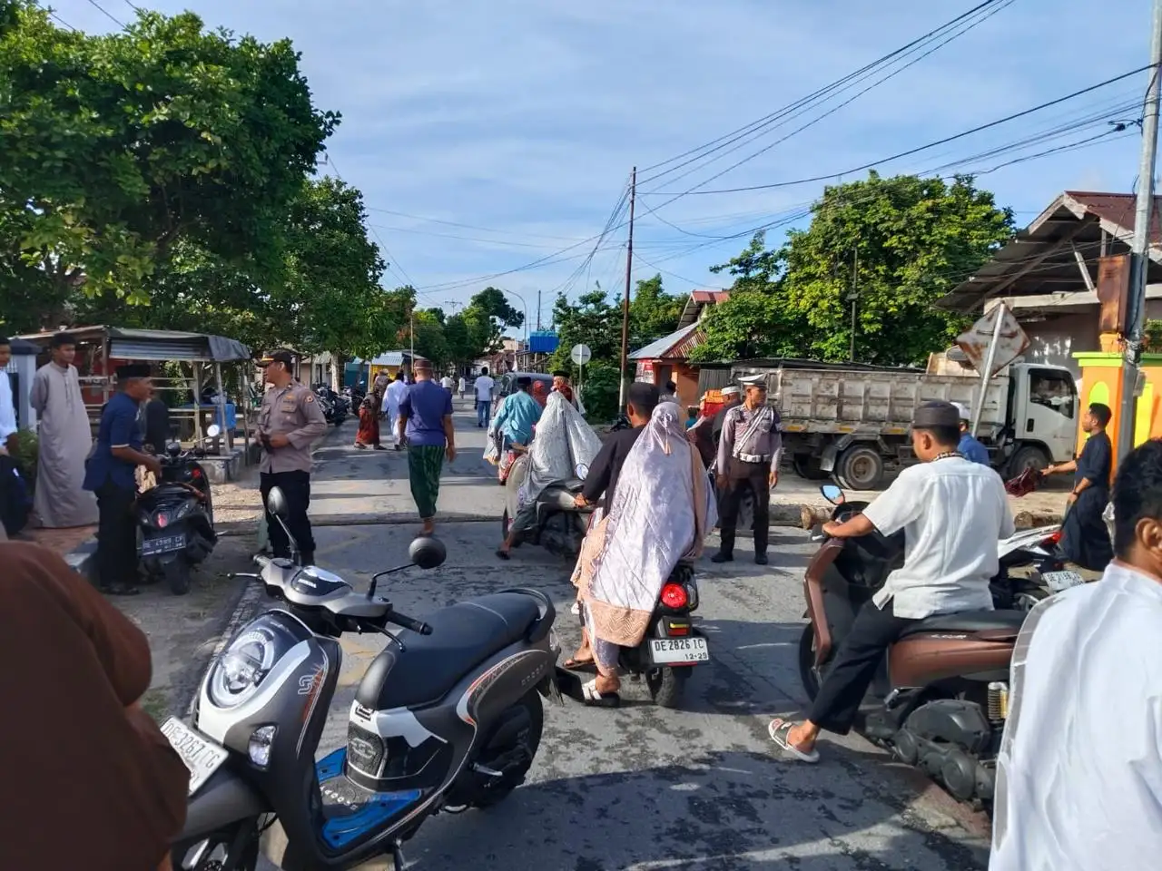 117 Personel Polres Tual Diterjunkan: Kawal Sholat Idul Adha di 8 Masjid Utama & Lapangan Lodar El, Cegah Pencurian Hewan Kurban