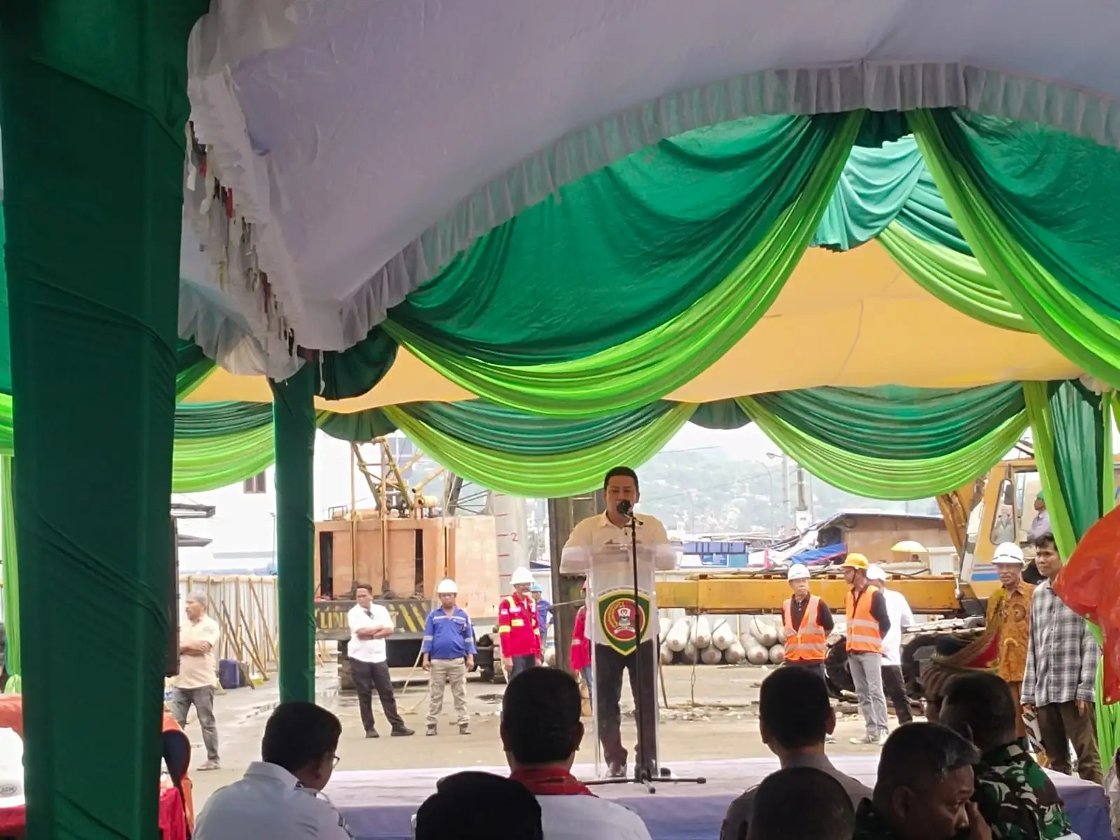 Butuh Dua Tahun Persiapan, Pasar Water City Batu Merah Resmi Dibangun