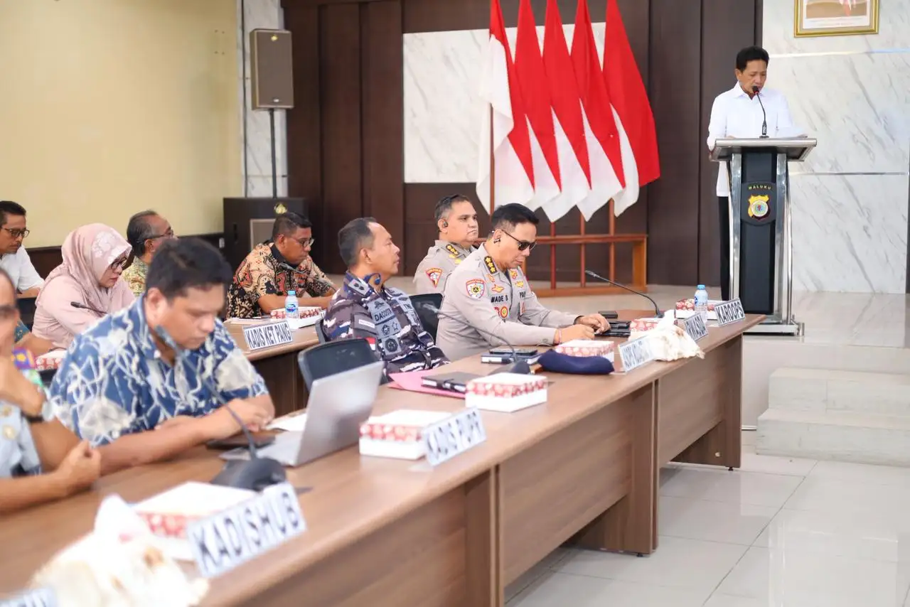 Asops Dankodaeral lX Hadiri Rakor Lintas Sektoral Pengamanan Perayaan Jumat Agung dan Paskah 2026