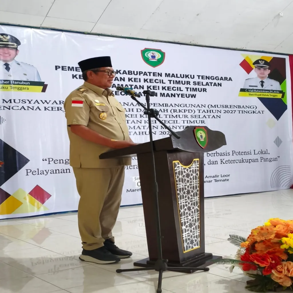 Dana Desa Dipangkas 58 Persen, Bupati Maluku Tenggara: Pilih 3–5 Program, Jangan Ikut Surut