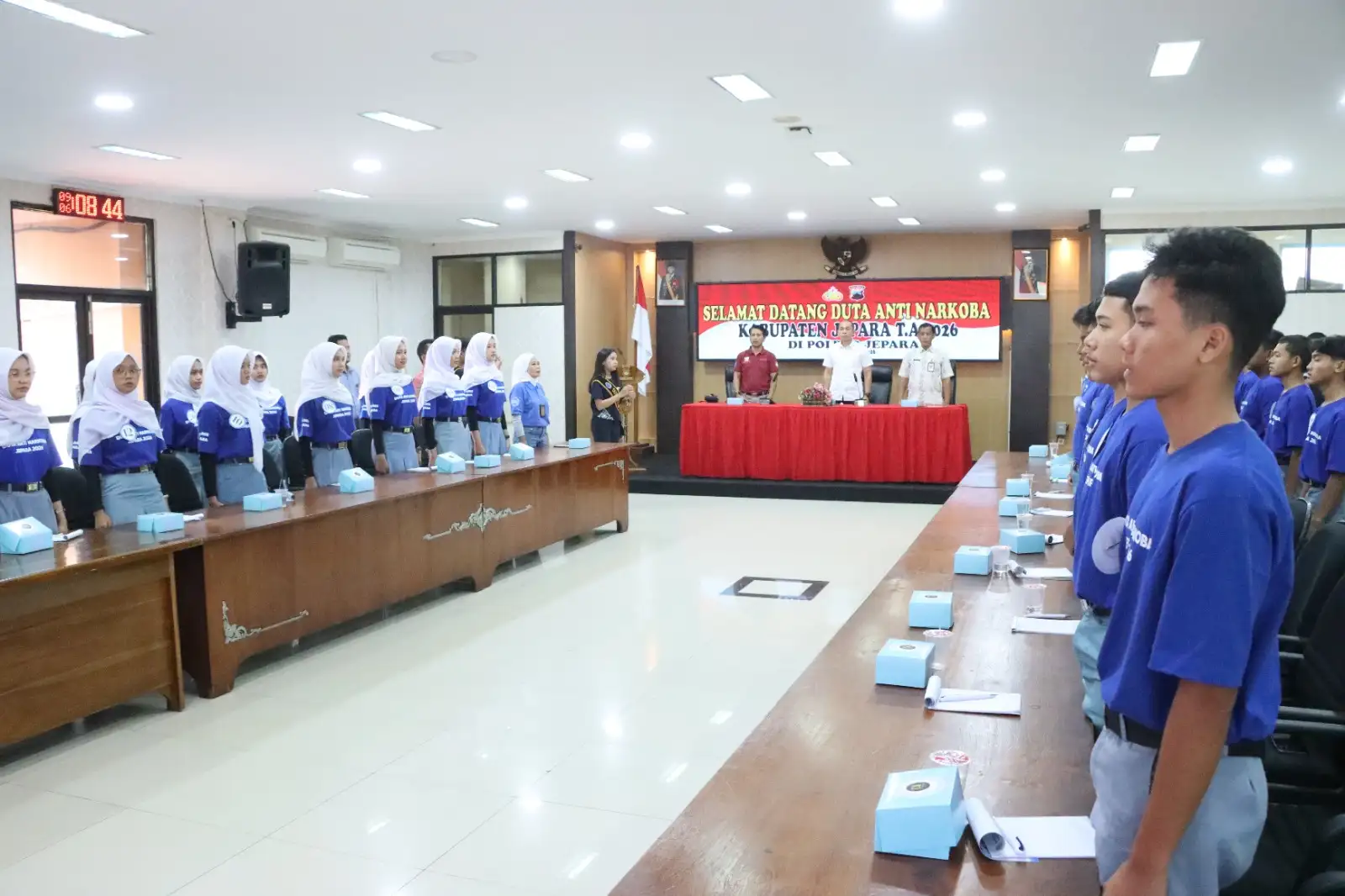 Polres Jepara Gandeng Duta Anti Narkoba, Bentengi Generasi Muda dari Ancaman Zat Terlarang