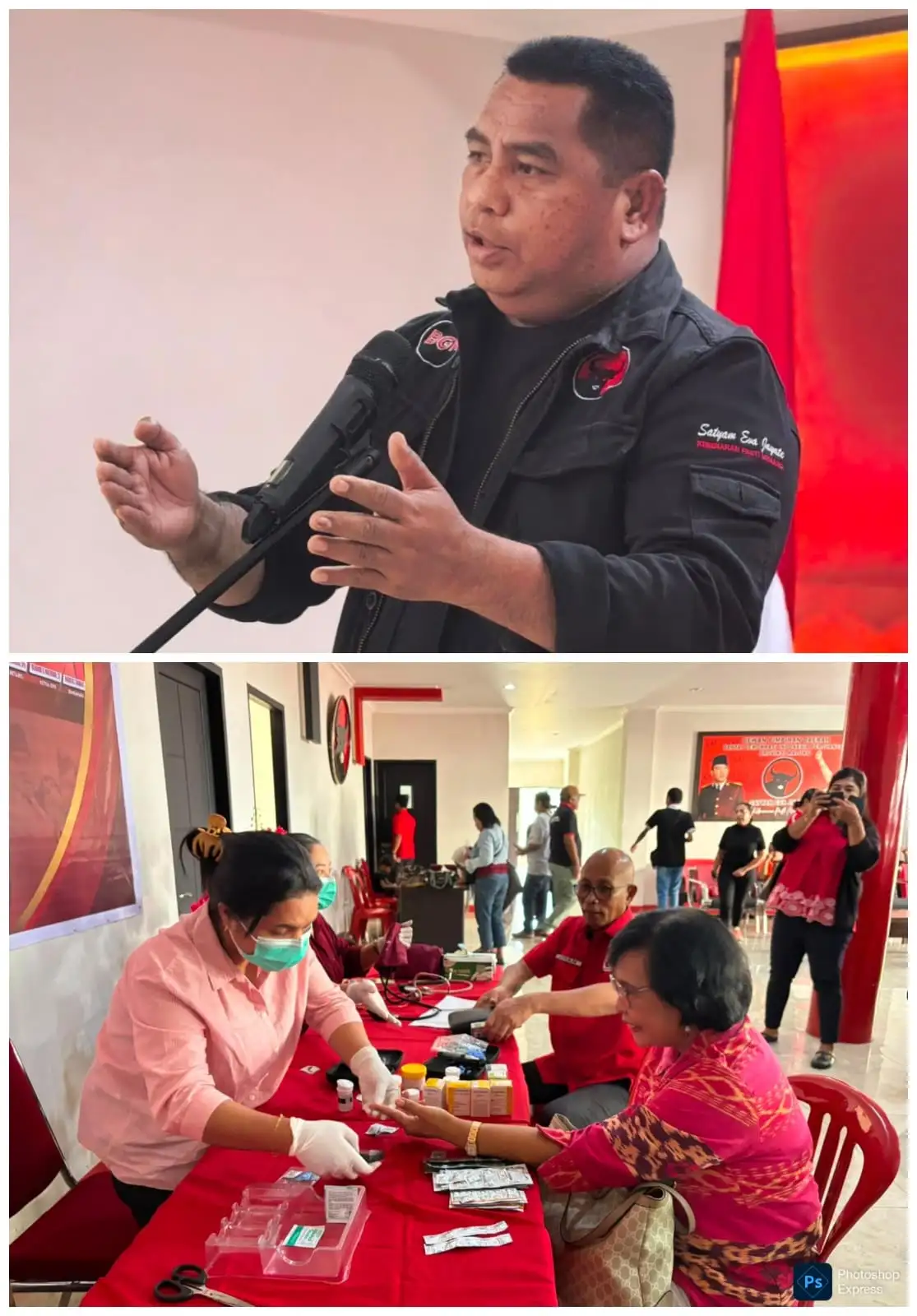 Watubun Buka Lomba Pidato Bung Karno & Bakti Sosial: 450 Paket Sembako Dibagikan di Tengah Krisis